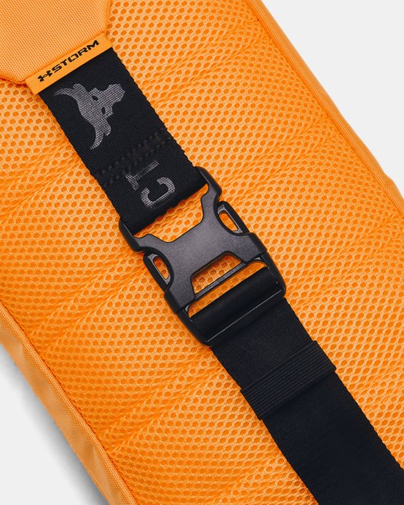 Unisex Project Rock Waist Bag, Orange, pdpMainDesktop image number 4